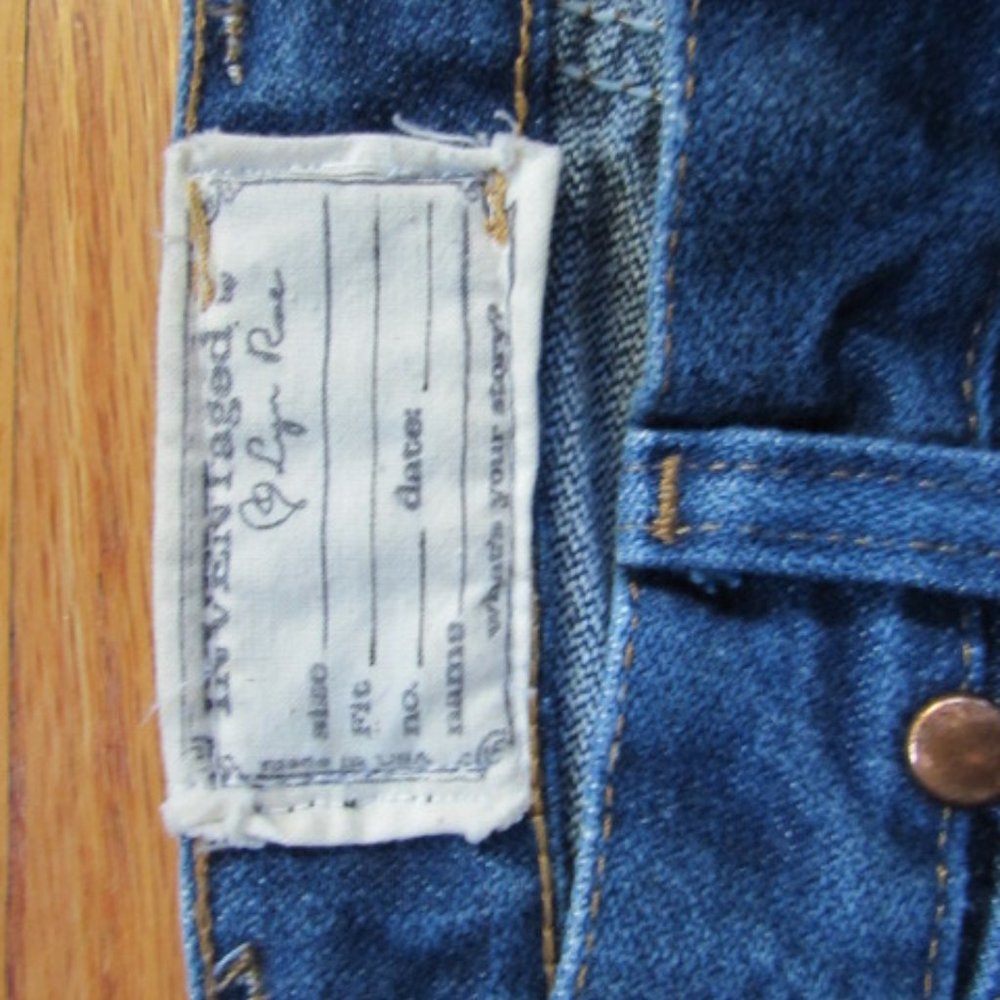 Repurposed Wrangler Jeans by Lyn Roe